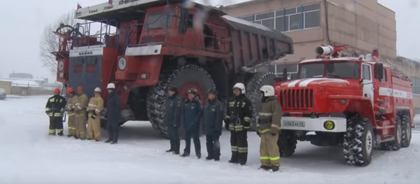سيارة إطفاء روسية - سبوتنيك عربي