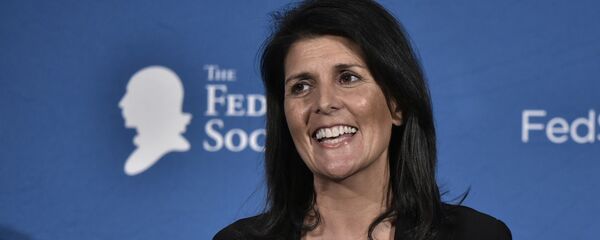 حاكمة ولاية كارولينا الجنوبية نيكاي هيلي حاكمة ولاية كارولينا الجنوبية نيكاي هيلي - سبوتنيك عربي