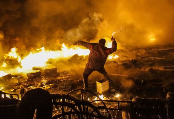 أعمال الشغب في كييف - سبوتنيك عربي