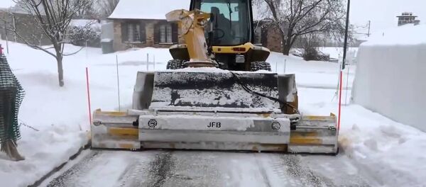 إزالة الثلوج في كندا - سبوتنيك عربي