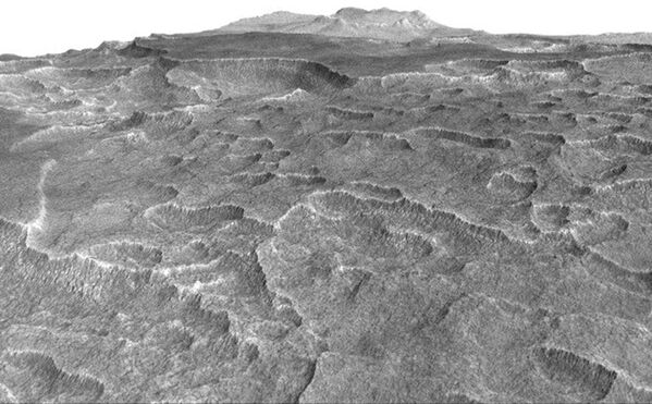 صورة يعتقد أنها  للبحر المتجمد على سطح المريخ - سبوتنيك عربي