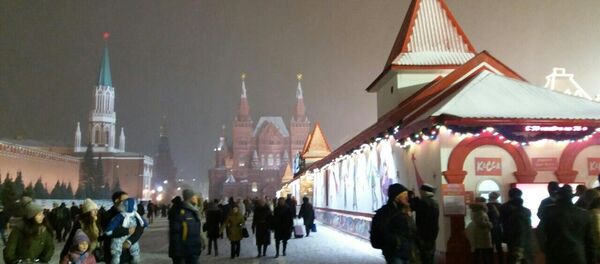 التزلج في الساحة الحمراء - سبوتنيك عربي