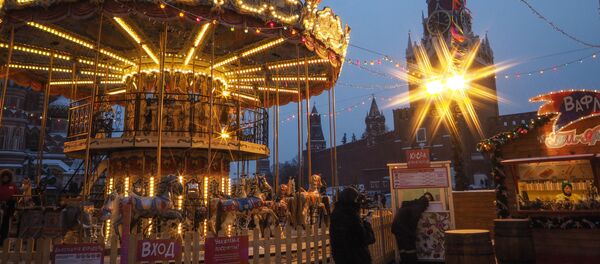مهرجان رأس السنة على الساحة الحمراء في موسكو - سبوتنيك عربي