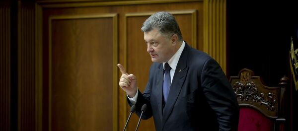 الرئيس الأوكراني بيوتر بوروشينكو الرئيس الأوكراني بيوتر بوروشينكو - سبوتنيك عربي