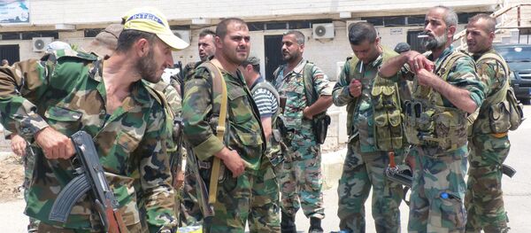 قوات الجيش في أحياء حلب - سبوتنيك عربي