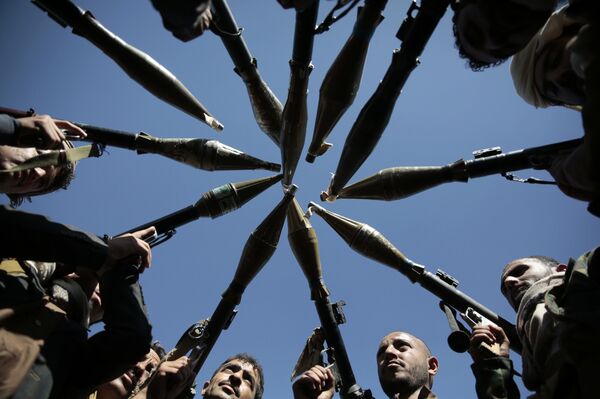 الحوثيون بصنعاء - سبوتنيك عربي