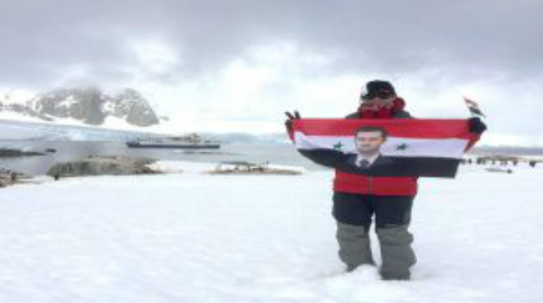 العلم السوري في القطب الجنوبي - سبوتنيك عربي