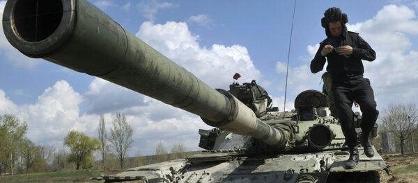 دبابة الجيش الأوكراني دبابة الجيش الأوكراني - سبوتنيك عربي