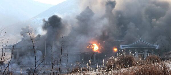 الجيش الكوري الشمالي يهاجم البيت الأزرق - سبوتنيك عربي