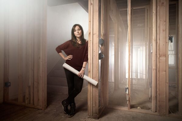 أليسون غولدبلام، عاملة بناء، فيلاديلفيا، الولايات المتحدة - سبوتنيك عربي