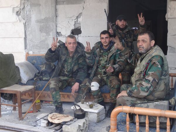 قوات الجيش السوري بحلب - سبوتنيك عربي