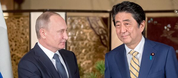 فلاديمير بوتين وآبي - سبوتنيك عربي