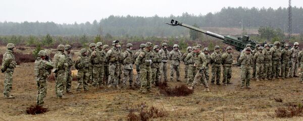 تمرين عسكري للناتو في لاتفيا تمرين عسكري للناتو في لاتفيا - سبوتنيك عربي