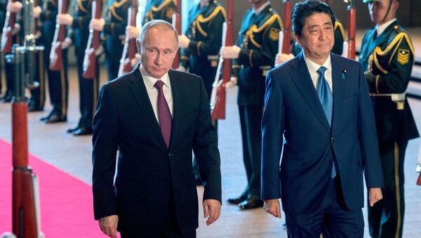 الرئيس الروسي فلاديمير بوتين في زيارة إلى اليابان - سبوتنيك عربي