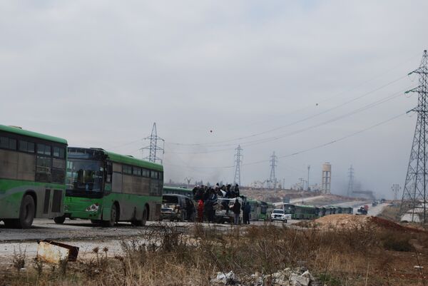 تعليق عملية إجلاء المسلحين من الأحياء الشرقية لحلب - سبوتنيك عربي