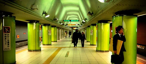مترو الأنفاق في اليابان - سبوتنيك عربي