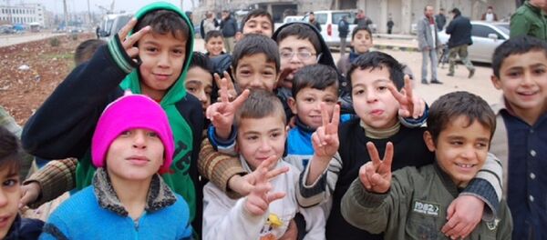 أطفال حلب - سبوتنيك عربي