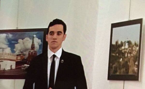 صورة المهاجم على السفير الروسي في تركيا صورة المهاجم على السفير الروسي في تركيا - سبوتنيك عربي