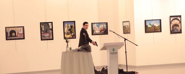 مقتل السفير الروسي في أنقرة، تركيا - سبوتنيك عربي