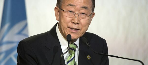 Генеральный секретарь ООН Пан Ги Мун - سبوتنيك عربي