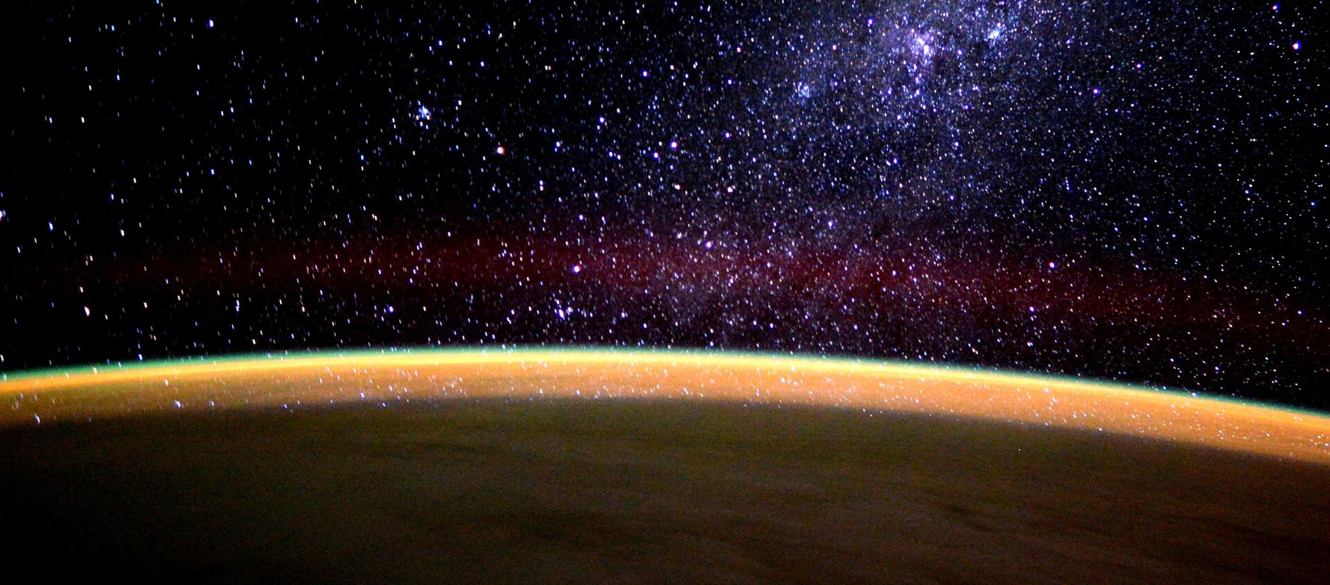 صورة لمجرة درب التبانة، التقطها رائد الفضاء الأمريكي تيم بيك - سبوتنيك عربي, 1920, 30.08.2021