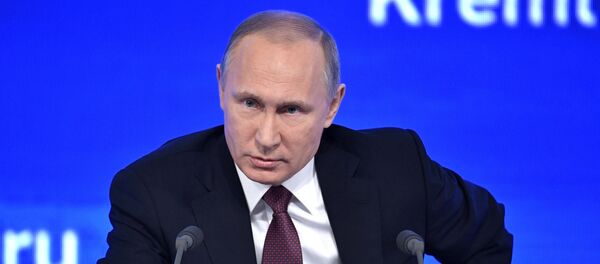 المؤتمر الصحفي السنوي للرئيس بوتين 2016 - سبوتنيك عربي