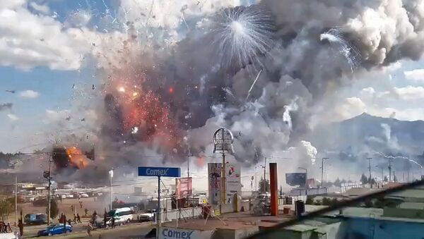 انفجار في سوق الألعاب النارية - سبوتنيك عربي