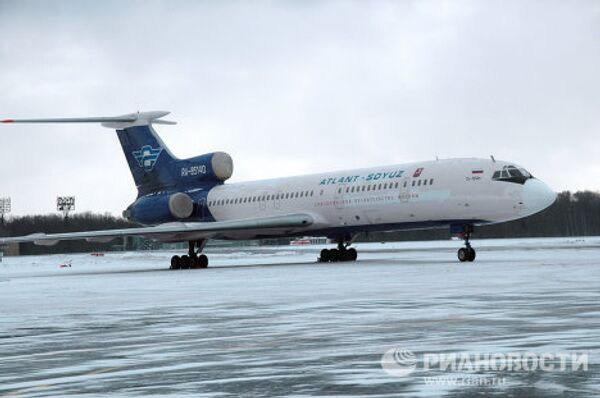 طائرة من طراز تو-154 طائرة من طراز تو-154 - سبوتنيك عربي