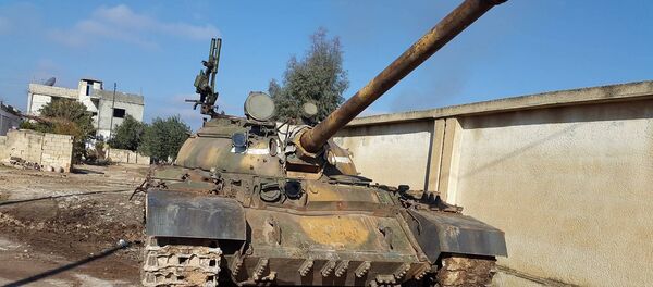 دبابة للجيش العربي السوري - سبوتنيك عربي