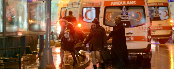 اللحظات الأولى للهجوم الأرهابي على ملهى ليلي باسطنبول - سبوتنيك عربي