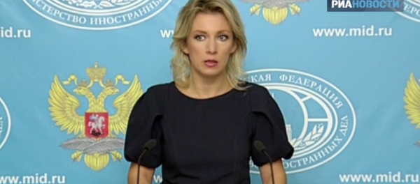 المتحدث باسم وزارة الخارجية الروسية ماريا زاخاروفا - سبوتنيك عربي