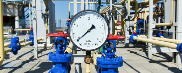 إحدى محطات ضخ الغاز التابعة لشركة النفط والغاز الوطنية الأوكرانية - سبوتنيك عربي