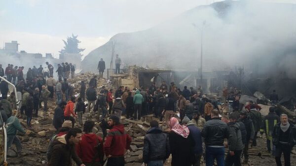 انفجار سيارة مفخخة في إعزاز شمالي سوريا - سبوتنيك عربي