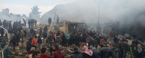 انفجار سيارة مفخخة في إعزاز شمالي سوريا انفجار سيارة مفخخة في إعزاز شمالي سوريا - سبوتنيك عربي