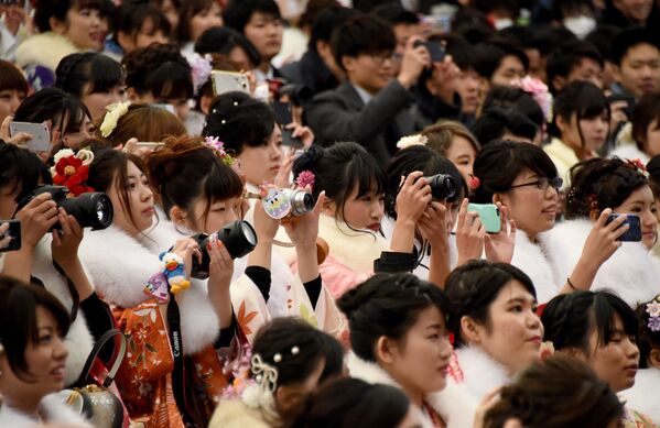 День совершеннолетия в Японии - سبوتنيك عربي