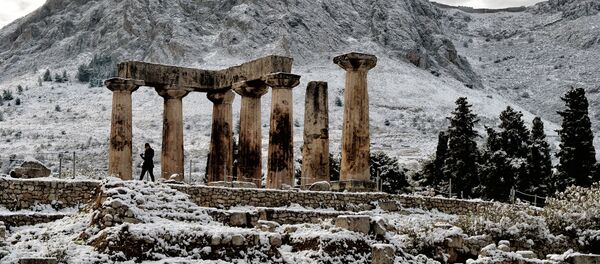 معبد أبولون في أثينا، اليونان - سبوتنيك عربي