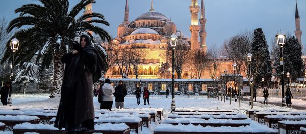 مسجد السلطان أحمد (الجامع الأزرق) في اسطنبول - سبوتنيك عربي