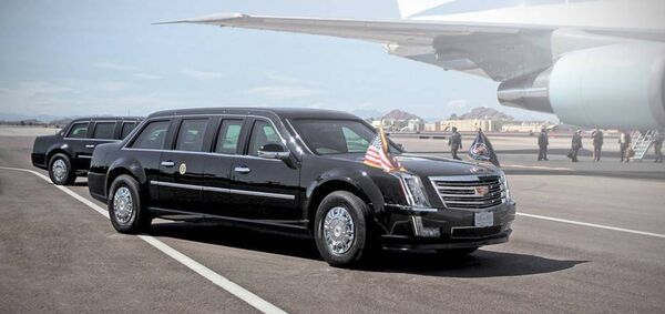 سيارة الرئيس الأمريكي المنتخب دونالد ترامب - سبوتنيك عربي