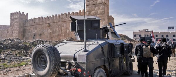 القوات العراقية تحرر شرق الموصل، العراق 18 يناير/ كانون الثاني 2017 القوات العراقية تحرر شرق الموصل، العراق 18 يناير/ كانون الثاني 2017 - سبوتنيك عربي