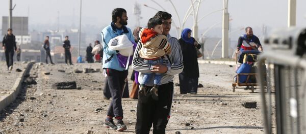 القوات العراقية تحرر شرق الموصل، العراق 18 يناير/ كانون الثاني 2017 - سبوتنيك عربي