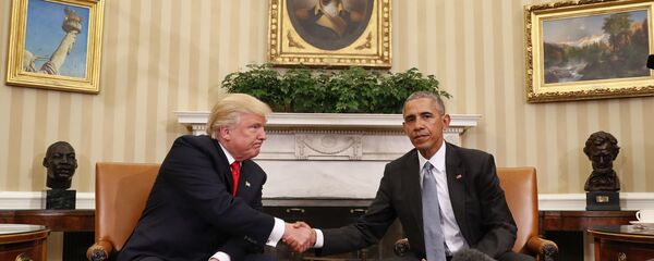 باراك أوباما ودونالد ترامب - سبوتنيك عربي