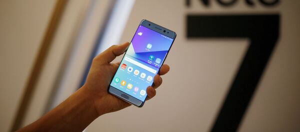 هاتف سامسونغ غلاكسي نوت 7 - سبوتنيك عربي