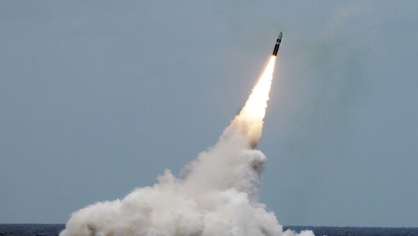 تجربة إطلاق صاروخ ترايدنت - سبوتنيك عربي