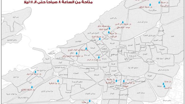 آبار مياه دمشق آبار مياه دمشق - سبوتنيك عربي