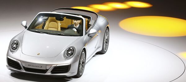 Porsche 911 Carrera S в рамках Volkswagen Group Night во Франкфурте - سبوتنيك عربي