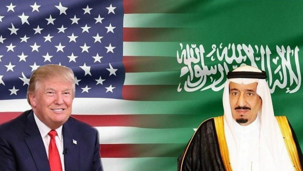 ترامب والملك سلمان - سبوتنيك عربي