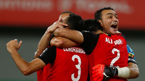 فوز منتخب مصر - سبوتنيك عربي