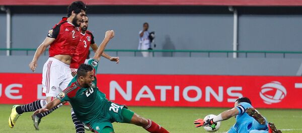 مباراة منتخب مصر والمغرب - سبوتنيك عربي
