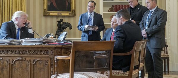 مكالمة هاتفية بين ترامب وبوتين - سبوتنيك عربي