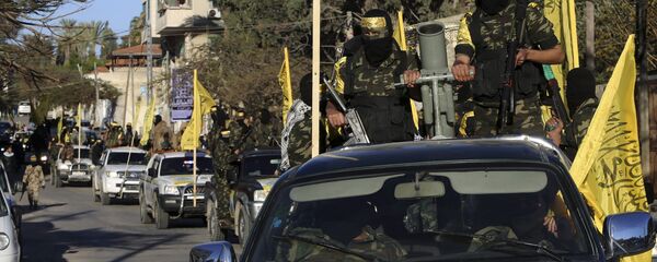 حركة فتح في قطاع غزة، فلسطين، 31 ديسمبر/ كانون الأول 2016 - سبوتنيك عربي